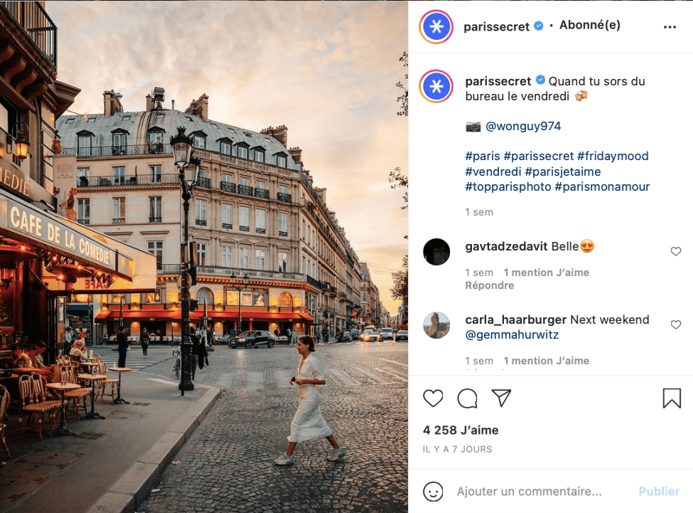 rue Saint Honoré Paris Secret