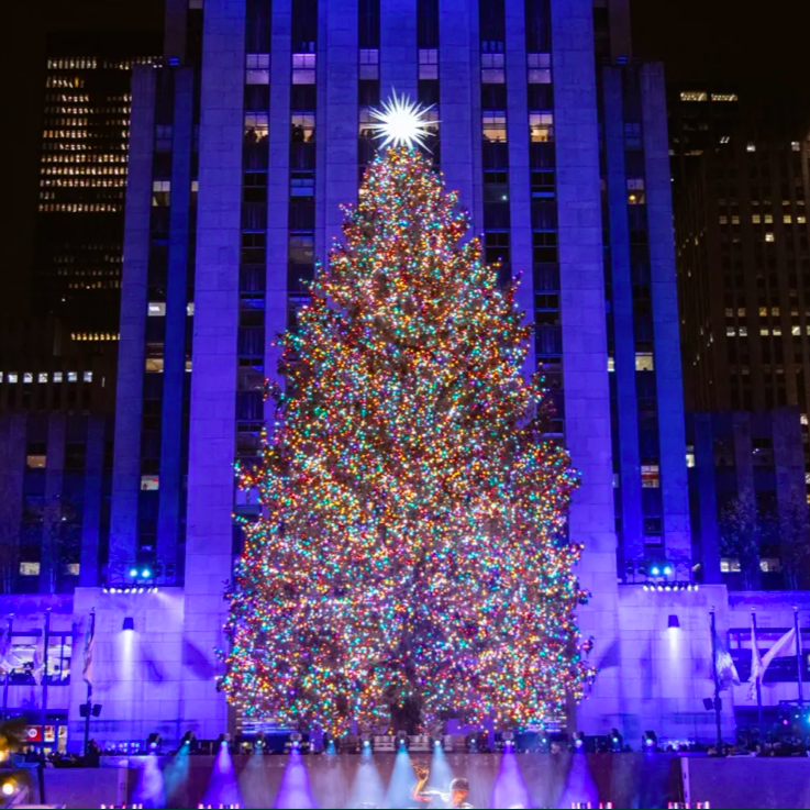 Découvrez l’arbre de Noel 2023 du Rockefeller Center à New&nbsp;York